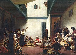 Jewish Wedding in Morocco by Eugène Delacroix, Louvre, Paris, 1839