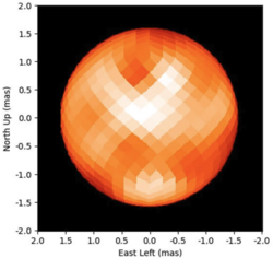 Polaris mapped by the CHARA Array