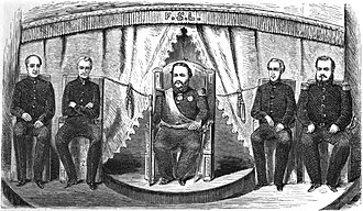 The Throne: López and his Cabinet