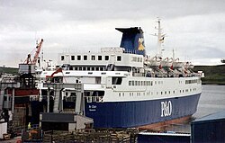 St Clair in Lerwick in 1994