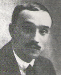 Ángel Sánchez Losada, first president of the club.