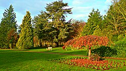 The gardens of Nonsuch Mansion