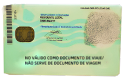 Reverse of a Documento de Identidad issued to an Argentine citizen