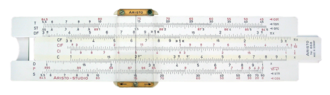 A slide rule