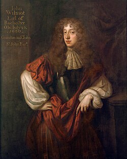 John Wilmot, a notorious libertine[34]