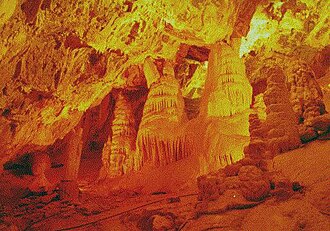 Minnetonka Cave is one of only two caves administered by the U.S. Forest Service