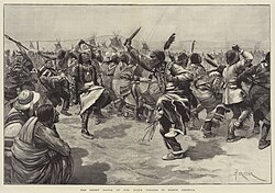 The Ghost Dance ritual, which the Lakota believed would reunite the living with spirits of the dead, cause the white invaders to vanish, and bring peace, prosperity, and unity to Indian peoples throughout the region