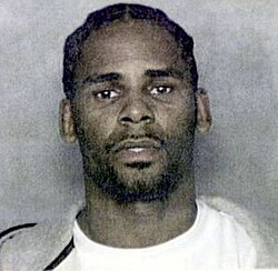 The term was coined in relation to a sex scandal involving musician R. Kelly (pictured around the time of the event).