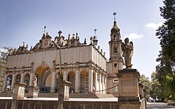 Holy Trinity Cathedral, the seat of the Ethiopian Orthodox Tewahedo Church