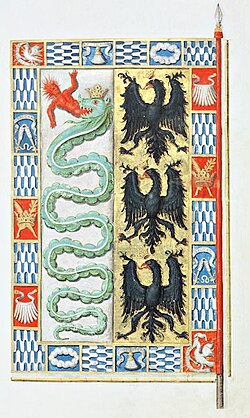 Coat of Arms of the county of Pavia under the Visconti Dynasty