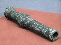A Yuan dynasty hand cannon