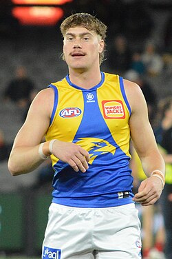 Harley Reid debuted for West Coast in round one