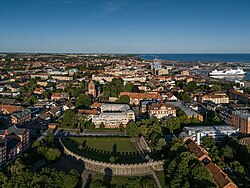 Urban canopy over Trelleborg, Sweden