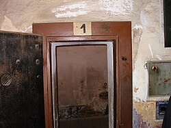 Princip's cell at the Terezín fortress