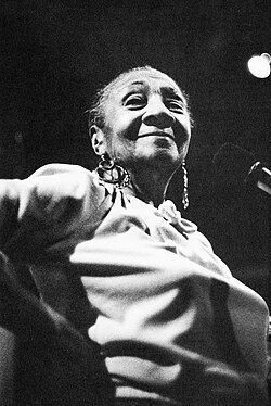 Alberta Hunter photographed by Lynn Gilbert