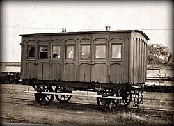 Passenger coach.