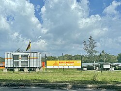 Brunei Shell Petroleum's flagship solar plant in Panaga, 2021