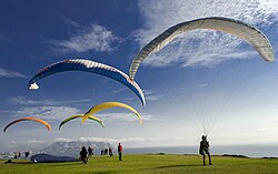 Paragliding in Miraflores