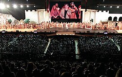 Show on the life of Jesus at City Church in São José dos Campos, affiliated with the Brazilian Baptist Convention