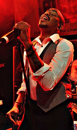 Raheem DeVaughn performs socially conscious and love-themed songs, and has been compared to Donny Hathaway and Marvin Gaye.[52][53]