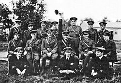 Personnel of No 1 Squadron RNAS in late 1914