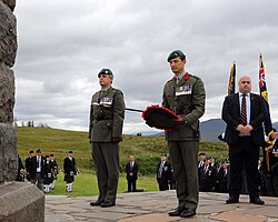 Number 1B dress with green beret.