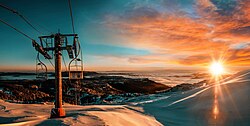 The Jahorina Ski Resort, a 1984 Winter Olympics venue, is the biggest and most popular ski resort in Bosnia and Herzegovina