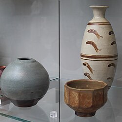 Three works by Leach, Victoria and Albert Museum, London