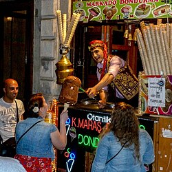 Turkish Ice Cream, also known as Kahramanmaraş Ice cream originates from the city.