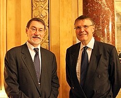 Johannes Huber (left) and Manfred Reinke (right)