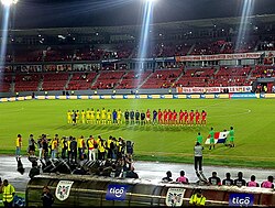 2026 FIFA World Cup qualification match between Panama and Guyana at the Rommel Fernández Stadium.