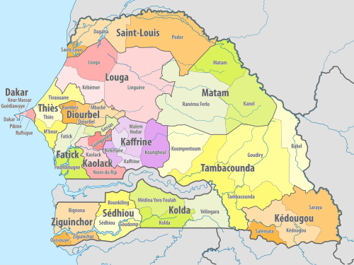 Regions of Senegal