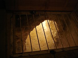 Tomb of Saint John the Baptist at a Coptic monastery in Lower Egypt. The bones of Saint John the Baptist were said to have been found here.