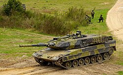 Leopard 2 battle tank