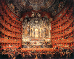 Teatro Argentina (Panini, 1747, Louvre)