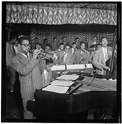 A jazz combo playing