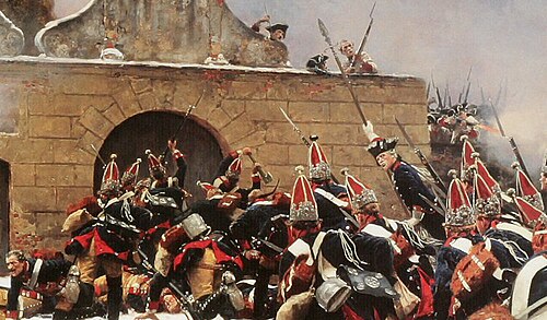 The Battle of Leuthen in Silesia, by Carl Röchling