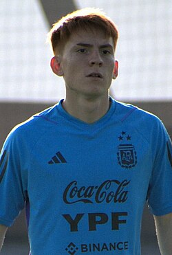 Barco with Argentina U20 in 2023