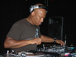 Club DJ Robert Hood, Dublin, Ireland 2009