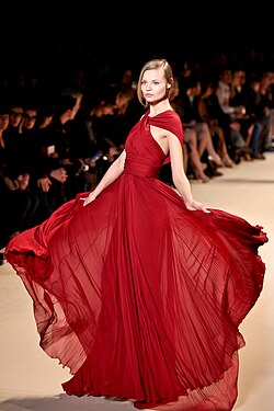 Magdalena Frackowiak at Paris Fashion Week, Autumn 2011