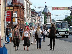 Tomsk, one of the oldest Siberian cities, founded in 1604