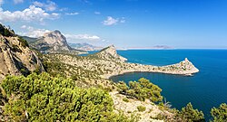 Kapchik Cape in Crimea