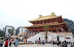 Temple of Confucius in Liuzhou, Guangxi.