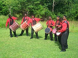 Tassa is a percussion ensemble of Indian origin that is popular in Trinidad and Tobago.