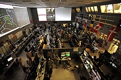 Combined Air Operations Center at Al Udeid Air Base