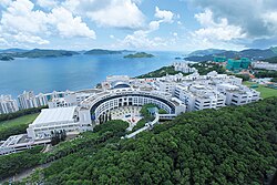 Bird's-eye view of the HKUST campus