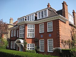 Freud's last home, now the Freud Museum, 20 Maresfield Gardens, Hampstead, north London
