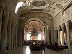 San Pietro in Vincoli, the site of the papal election, 1061, the first to exclude the laity
