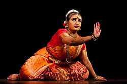 Bharatanatyam, an Indian classical dance that originated in Tamil Nadu