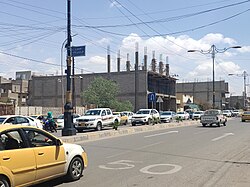A modern-day city scene in Mosul